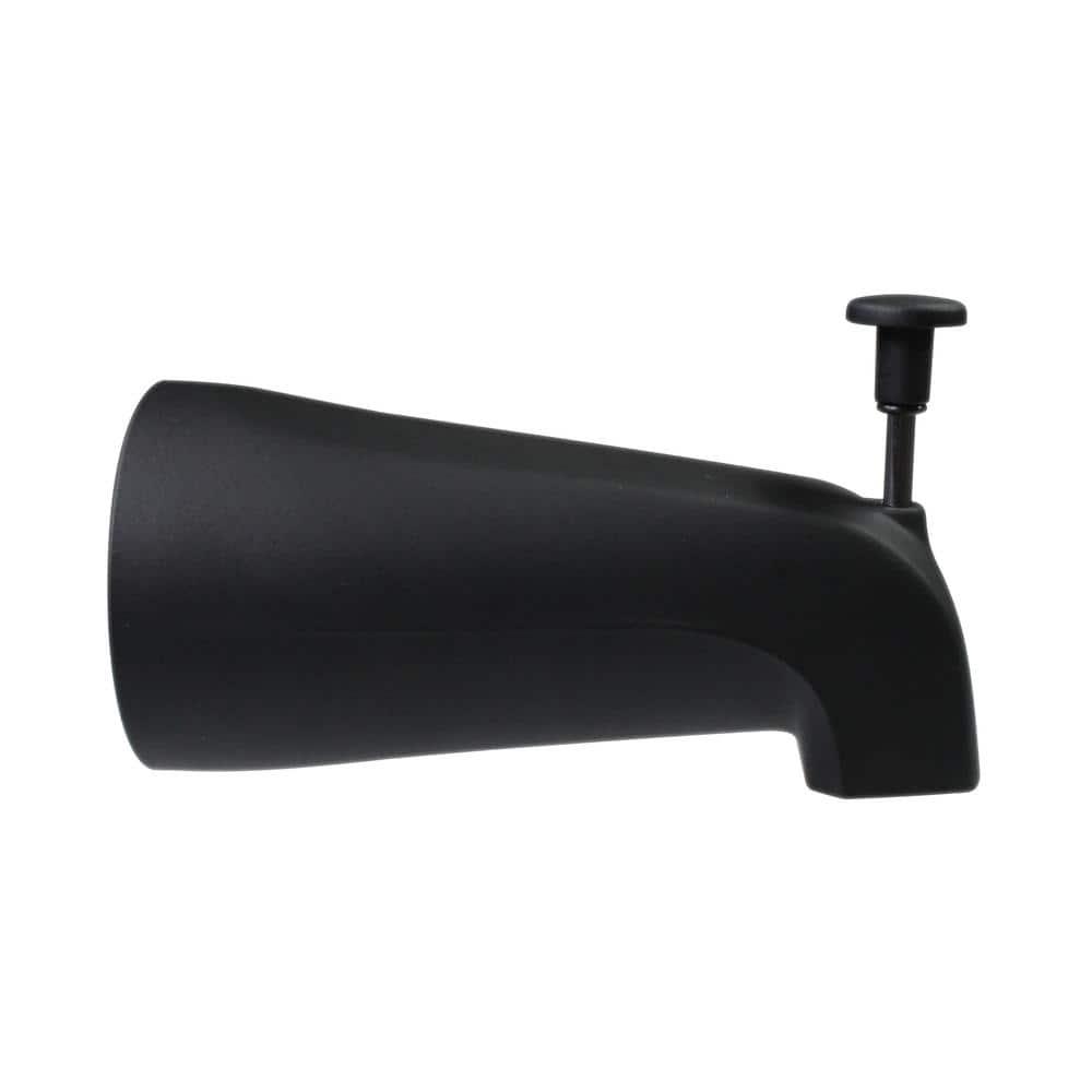 5-1/4" Reach Wall Mount Tub Spout with Front Diverter