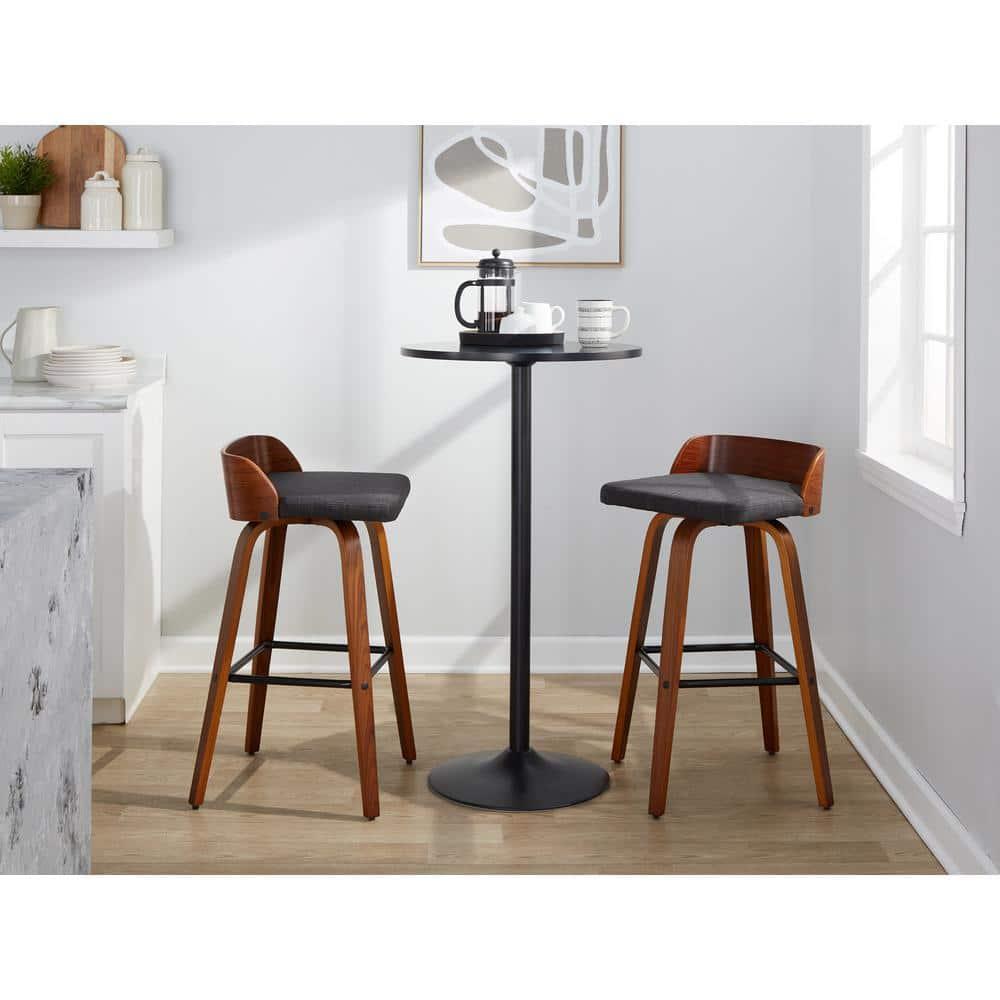 Swivel Upholstered Counter Stool