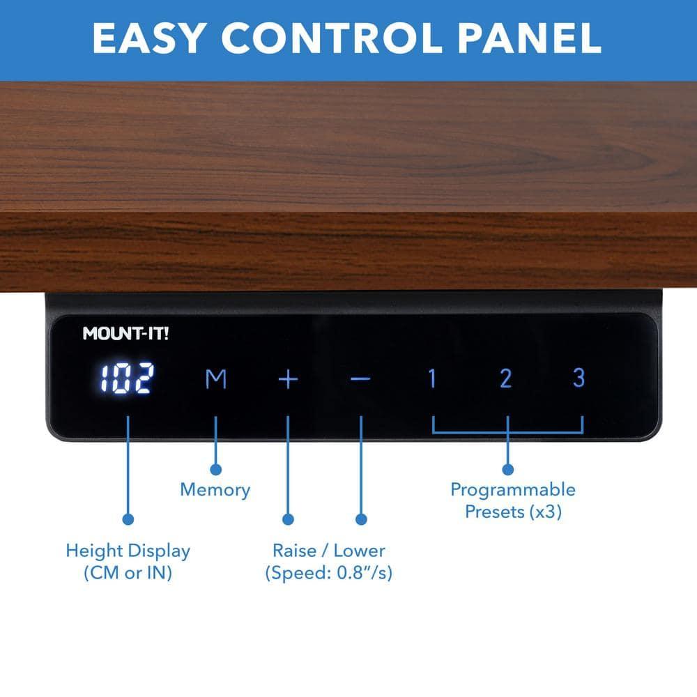 Mount-it Mount-It Ultimate Dual Motor Electric Standing Desk with 48" Tabletop