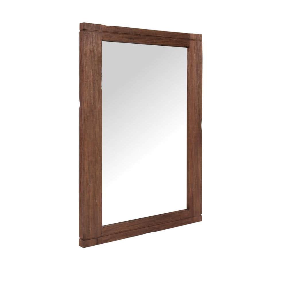 Kai / Kayden Wood Rectangle Wall Mirror
