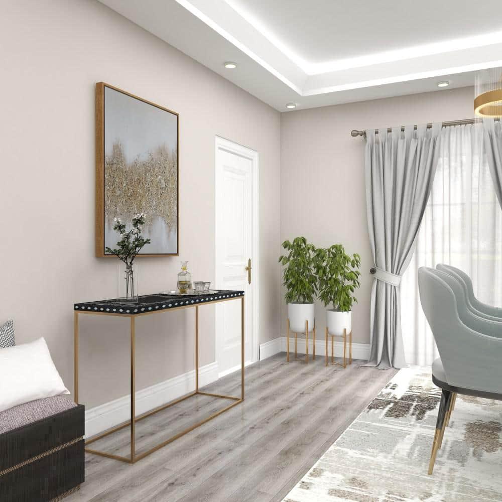 CosmoLiving by Cosmopolitan 2 - Piece Metal Dome Indoor Outdoor Planter with Removable Stand Set