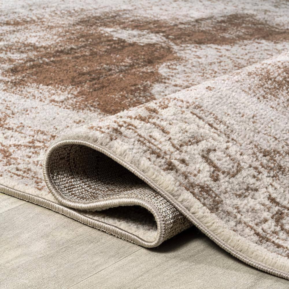 JONATHAN Y Rosalia Cottage Medallion Cream/Brown 8 ft. x 10 ft. Area Rug