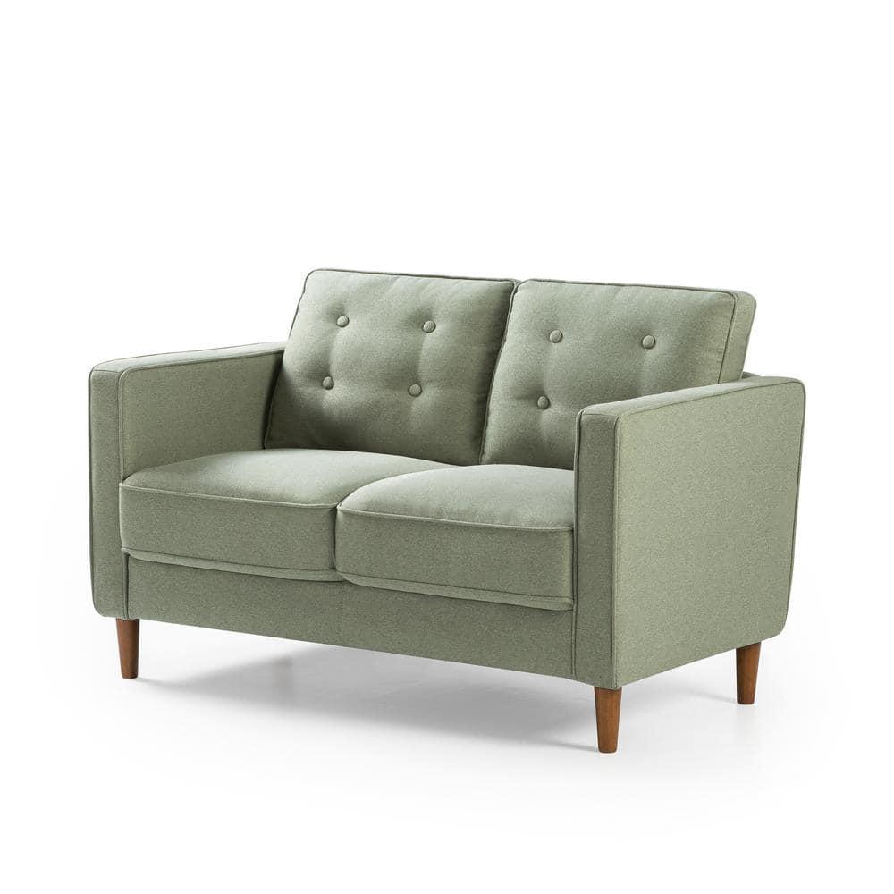 53" Lauren Loveseat Sofa Pearl Green - Zinus