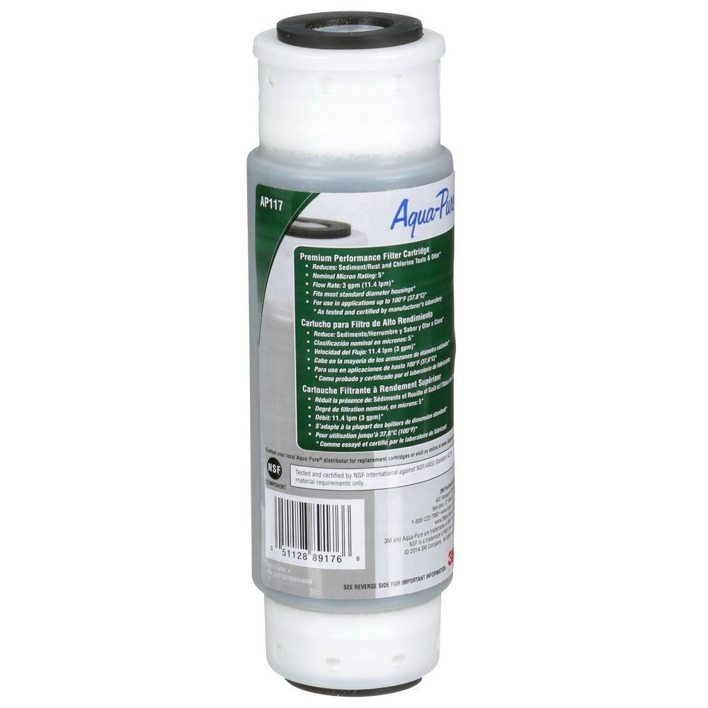 Aqua Pure AP117 Cuno Replacement Cartridge for Drinking Water System Single Filter
