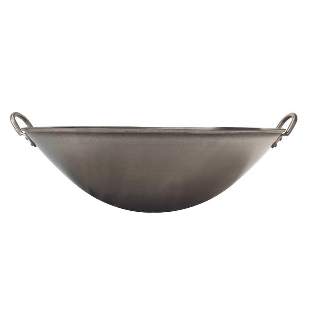 ZRQarq SL-PA450EA: 18″ Stainless Steel Wok (Induction Ready)