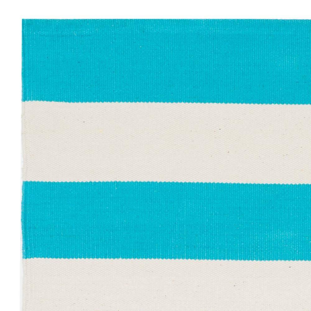 Montauk MTK712 Hand Woven Area Rug - Turquoise/Ivory - 3'x5' - Safavieh.