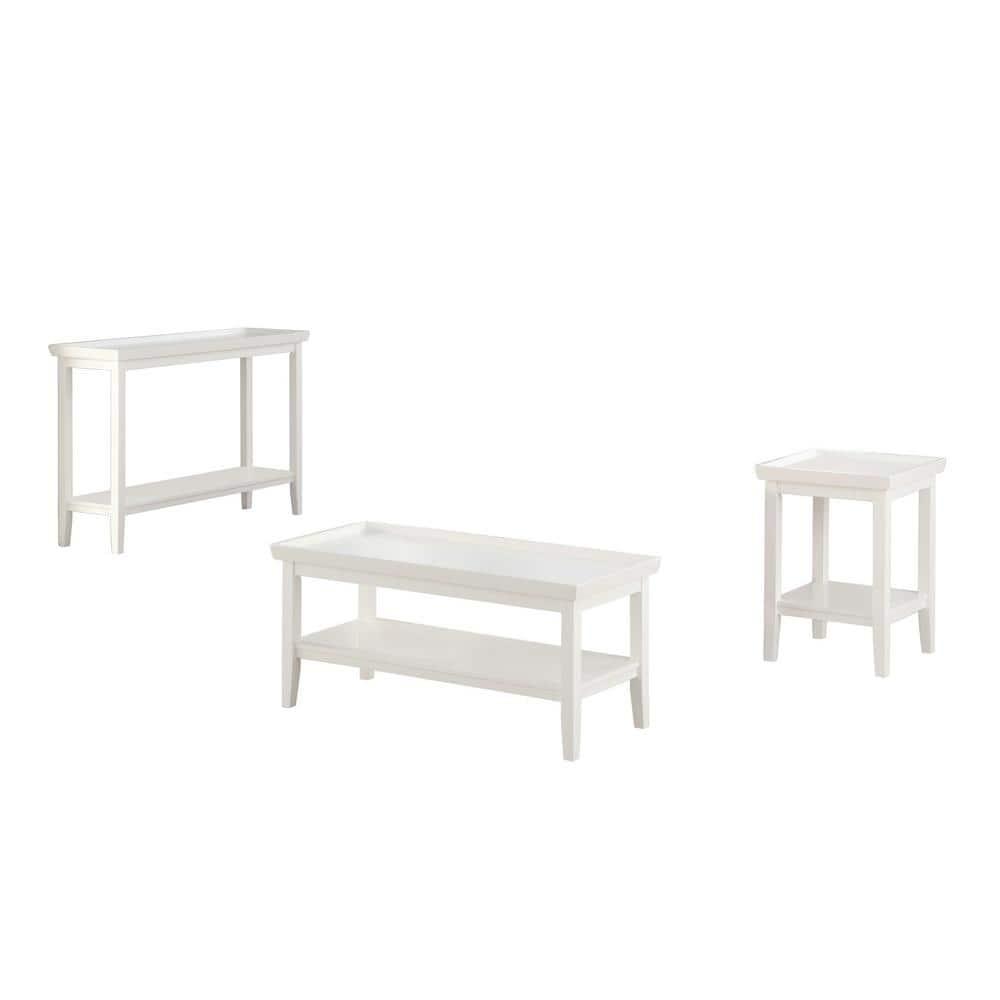 HomeStock Island Oasis End Table with Shelf