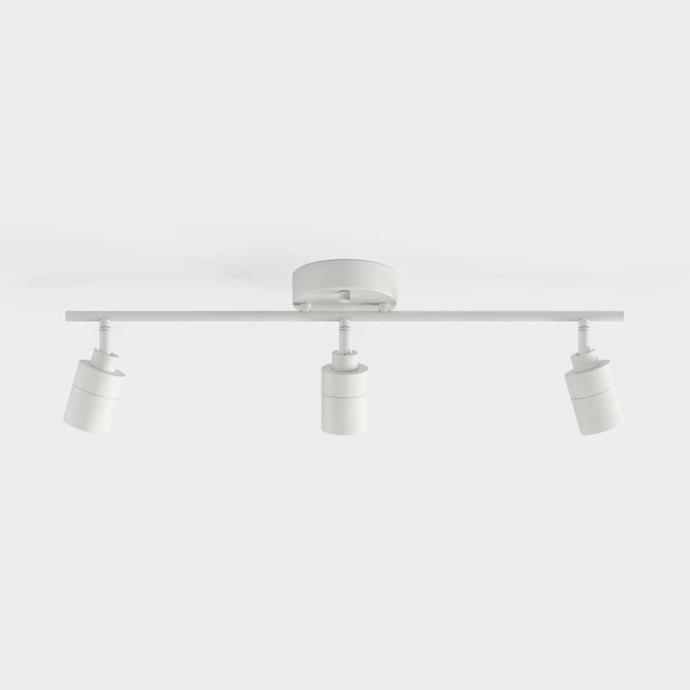 Shura 3-Light Integrated LED Track Light with Rotatable Heads, 2 ft. Fixed Track Lighting Kit, 3000k, 1470 Lumens