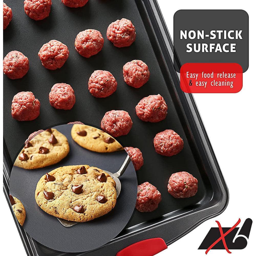 Joytable Non-Stick Carbon Steel 2 Piece Baking Sheet Set