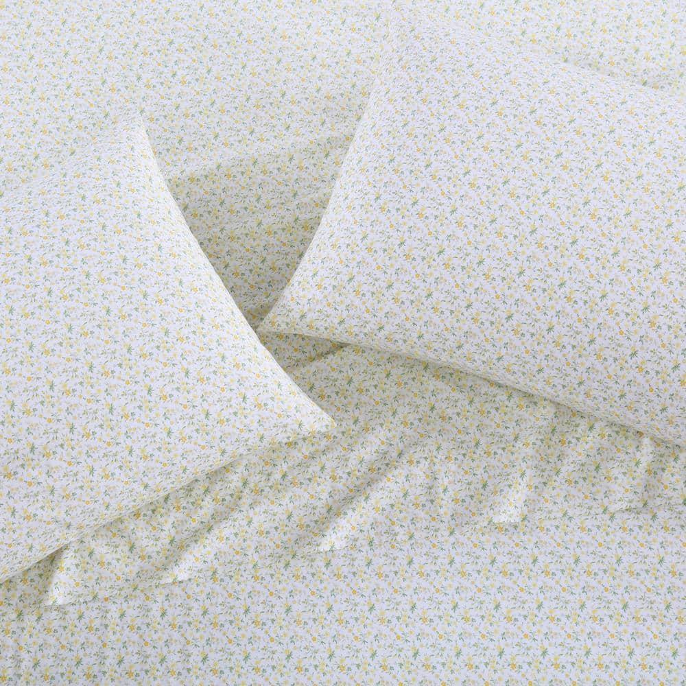 Laura Ashley Laura Ashley Printed Cotton Percale Sheet Set