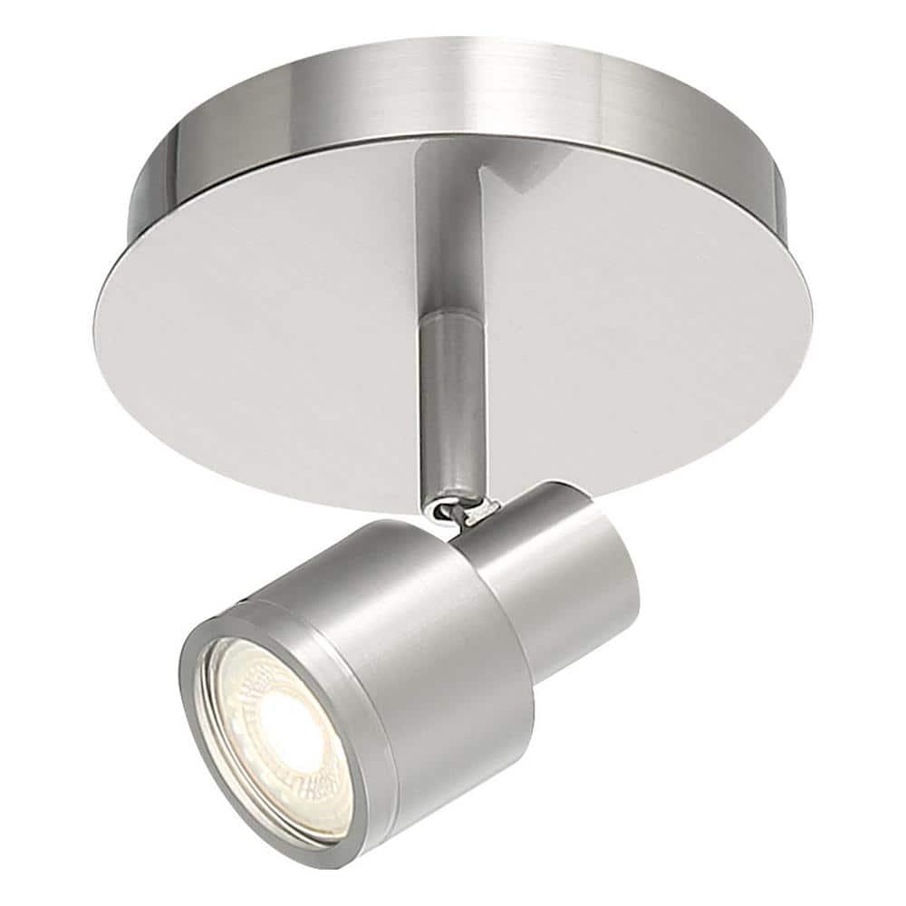 Access Lighting Lincoln 3 - Light Flush Mount in  Brushed Steel