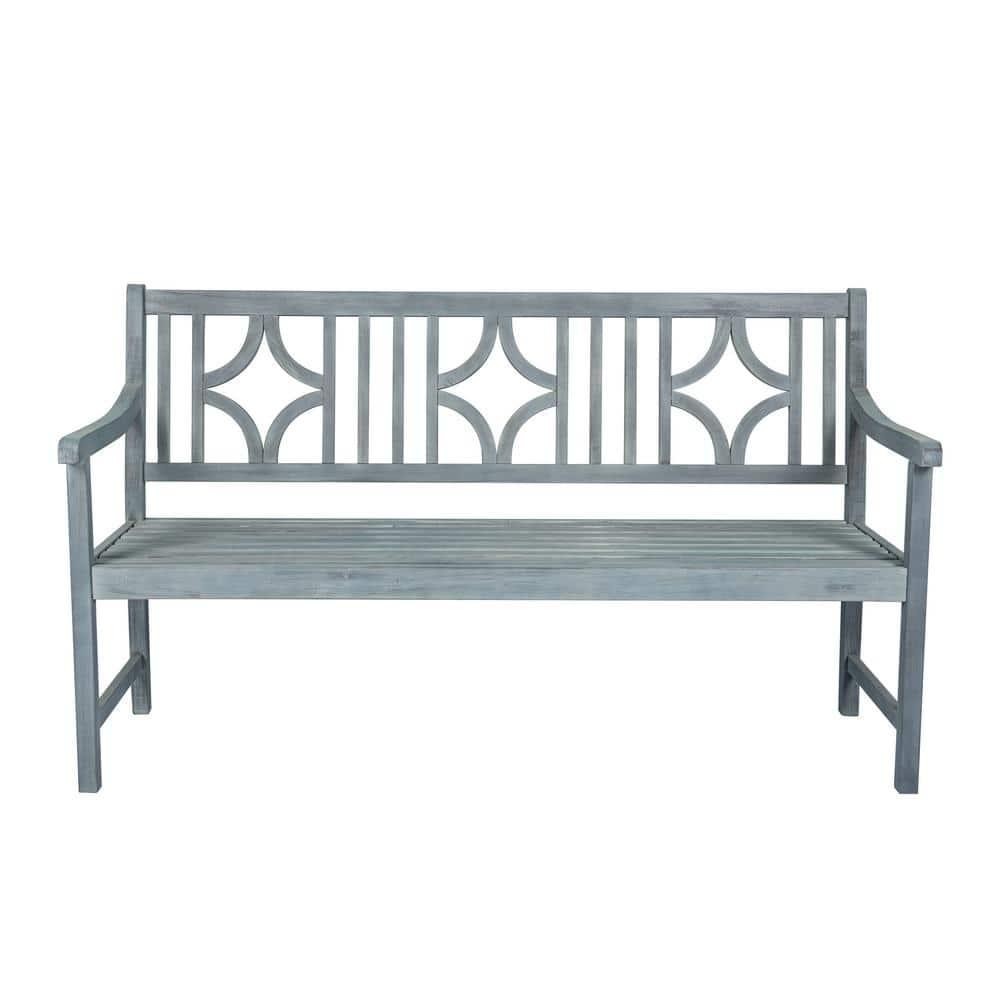 Red Barrel Studio® Babson Acacia Outdoor Bench