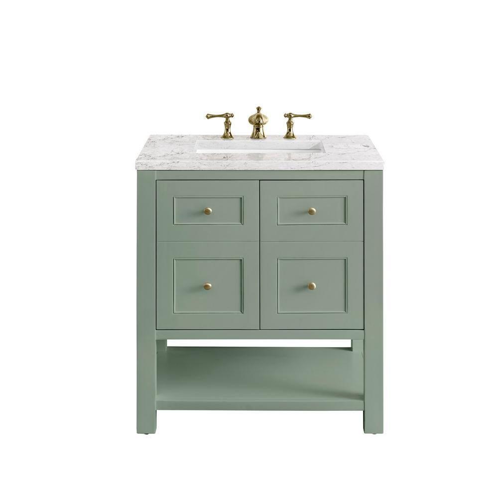 James Martin Vanities Breckenridge 30'' Single Bathroom Vanity with Top