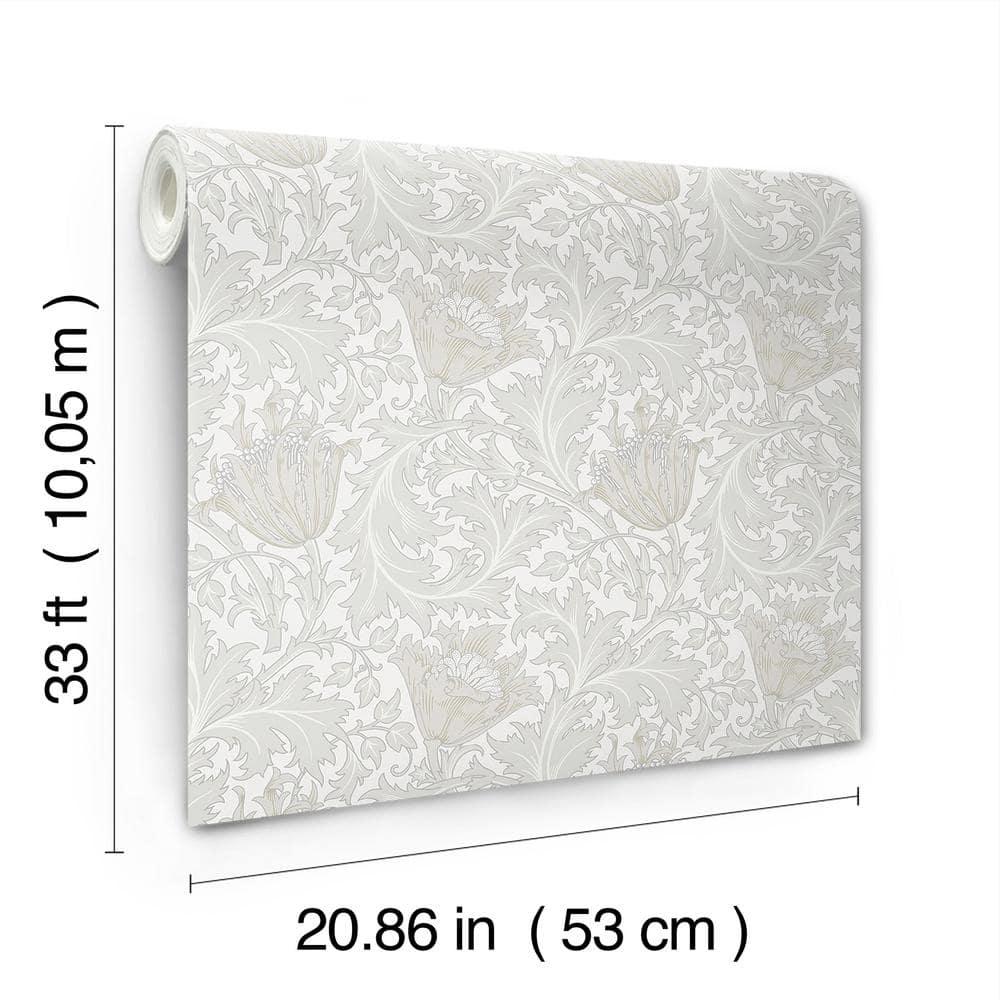 Anemone Modern Floral Wallpaper