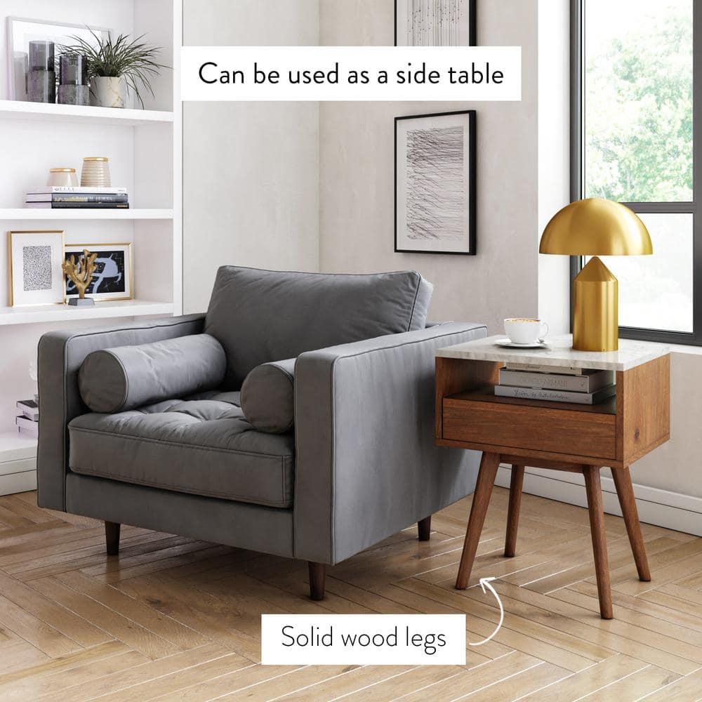 James End Table with Storage (2-Piece Set)