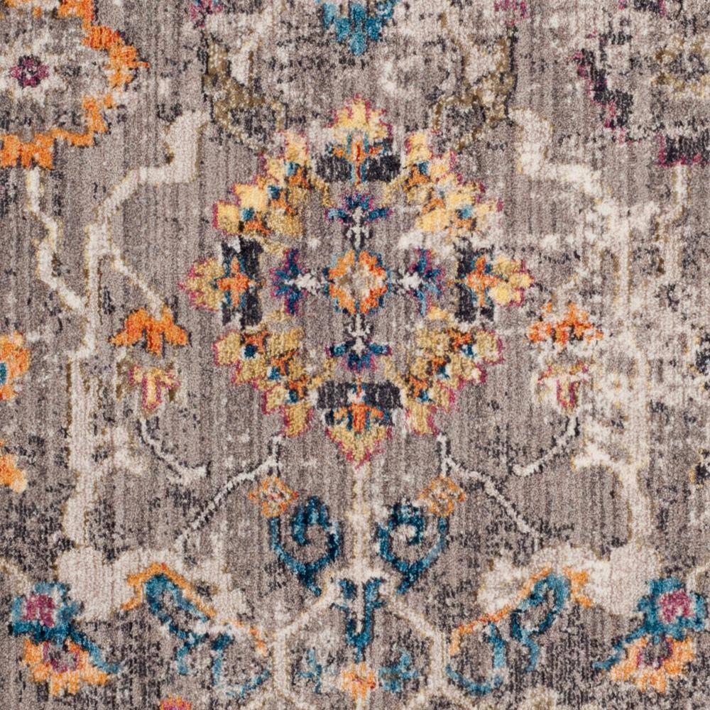 SAFAVIEH Bristol Collection 8' x 10' Grey/Blue BTL347A Boho Chic Distressed Area Rug