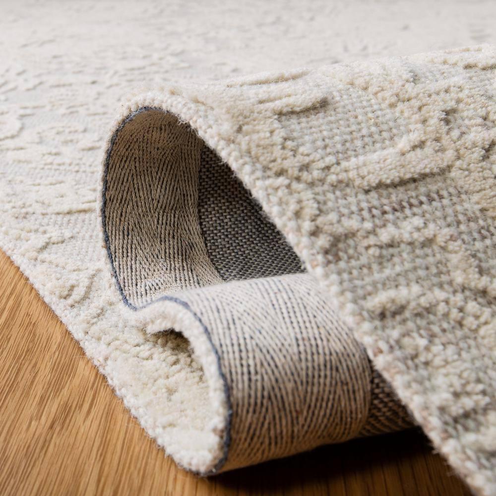Abstract ABT958 Hand Tufted Area Rug - Ivory/Beige - 4' X 6' - Safavieh.