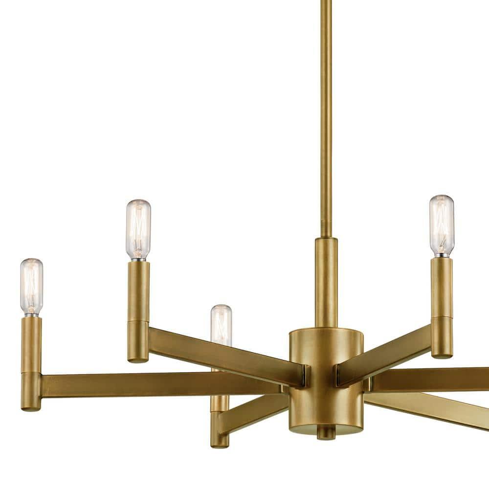 Tuscany 8 Light Metal Dimmable Chandelier