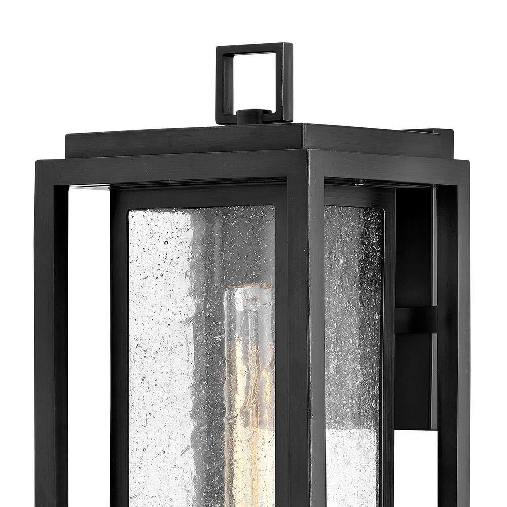 Republic Seeded Glass Outdoor Wall Mount Lantern