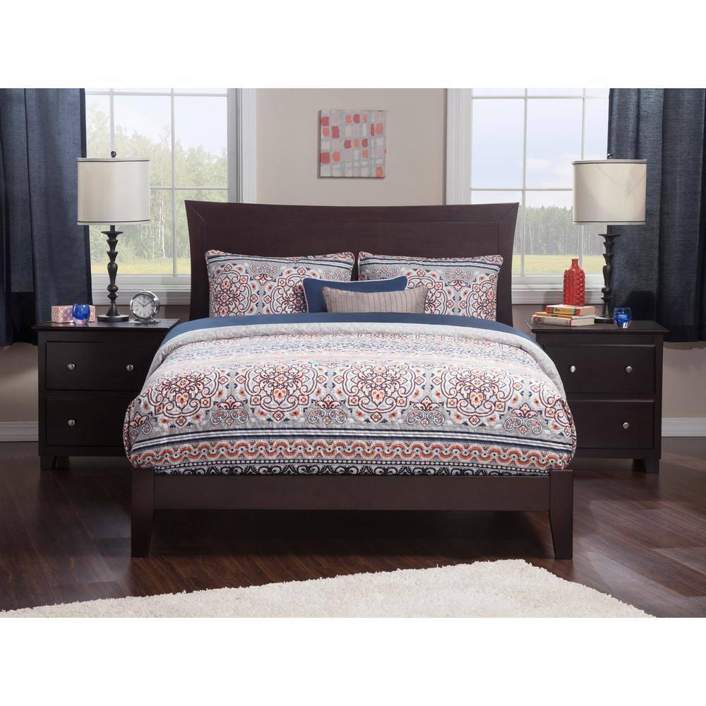 Metro Low Profile Solid Wood Platform Bed