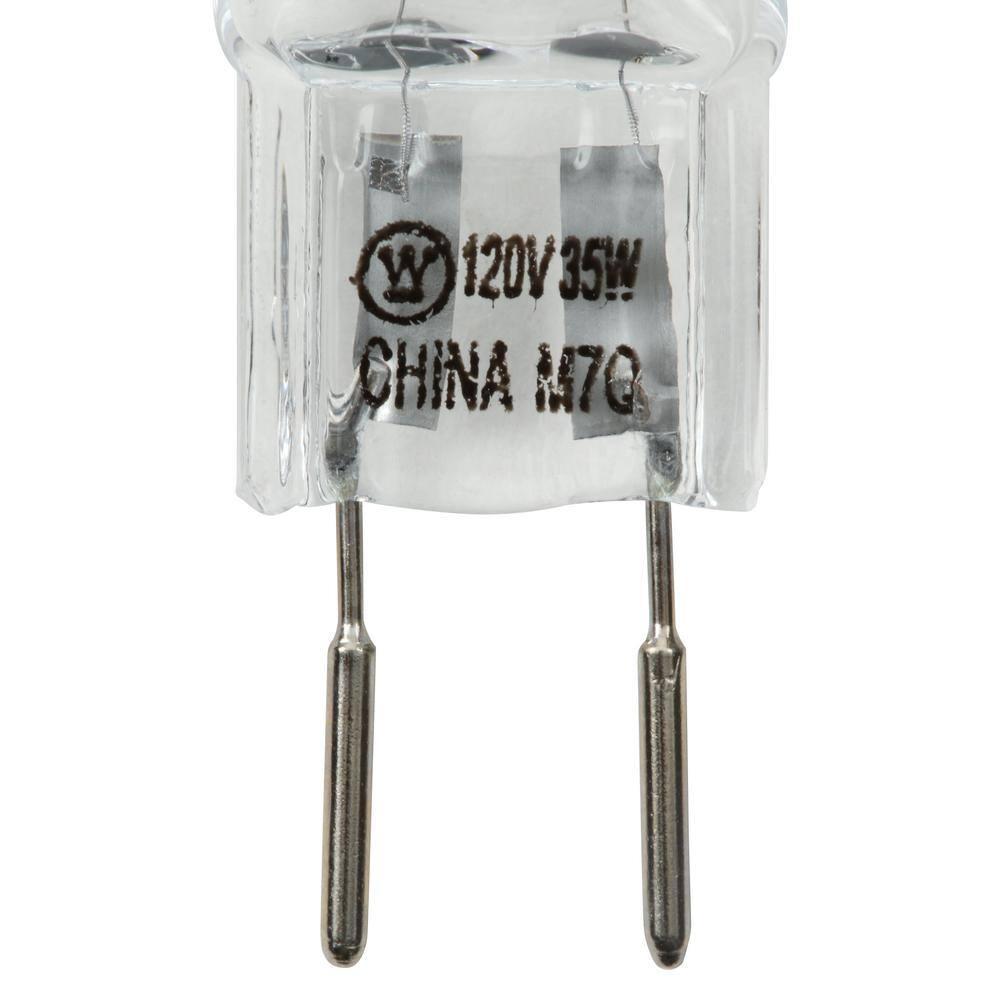 Clear 35-Watt Halogen T4 Decorative Bulb for Commercial Use