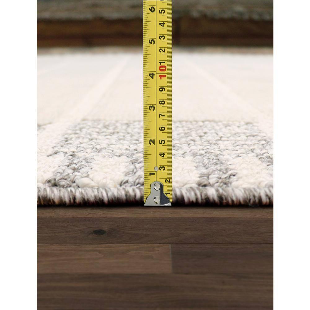 Pasargad Home Sutton 12' x 15' Power-Loomed Ivory/Grey Rug, For Indoor Space and all Age of Group