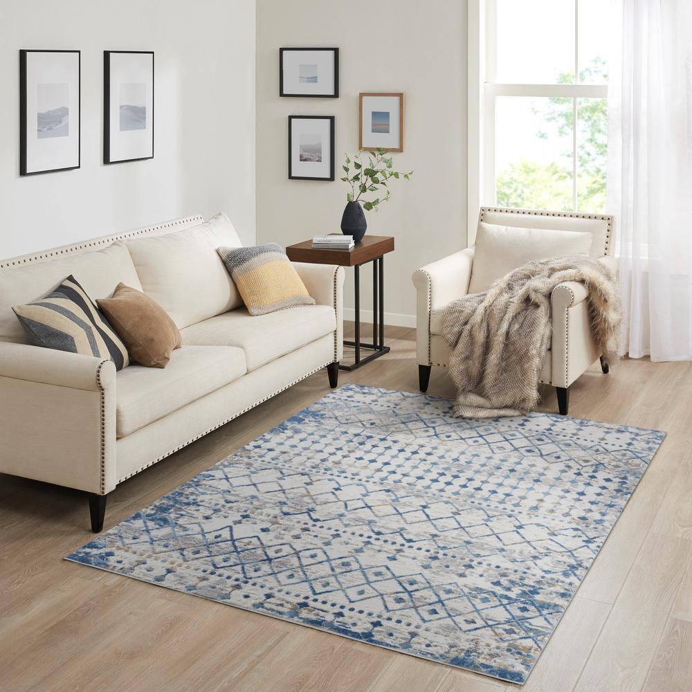Madison Park Hannah Moroccan Global Woven Area Rug