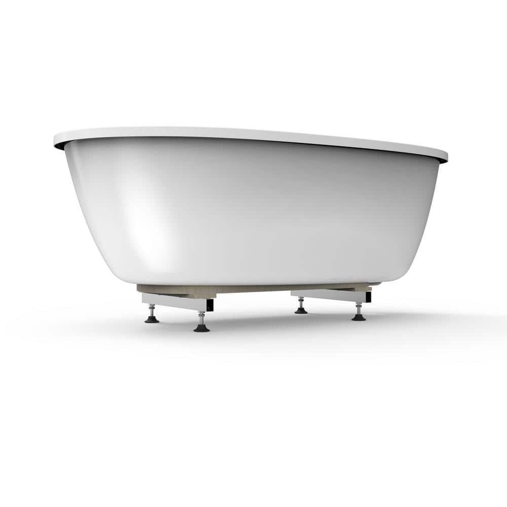 JACUZZI® SRF6732BUXXXXG Stretto 67" x 32" Freestanding Soaking Acrylic Bathtub