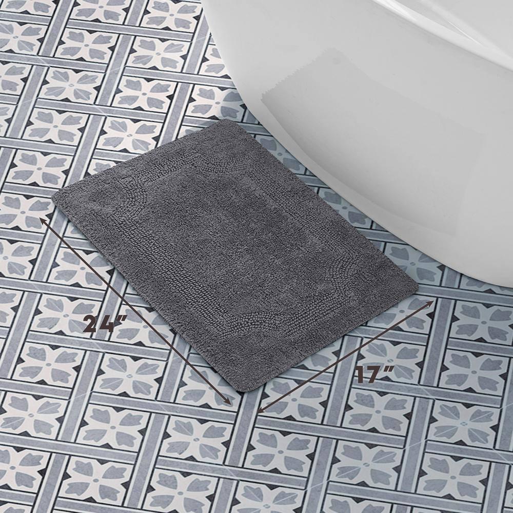 Laura Ashley Reversible Cotton Bath Rug & Reviews | Wayfair