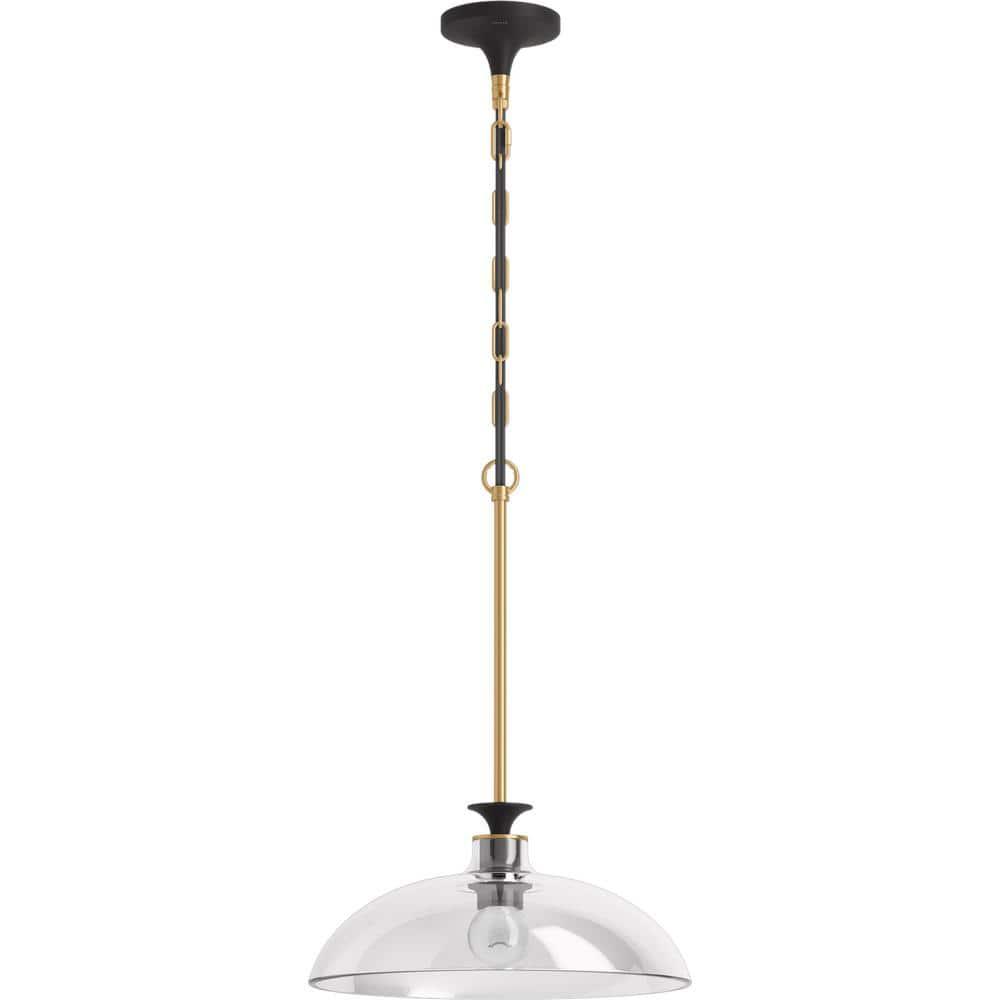 Tone 1 Light Pendant Lighting Fixture for Kitchen Island, 6' Adjustable Cord Length