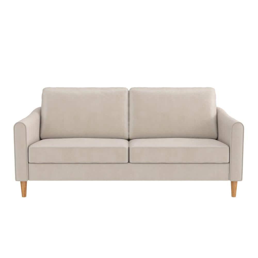 Mr. Kate Moon 73.5" Upholstered Sofa with Curved Back