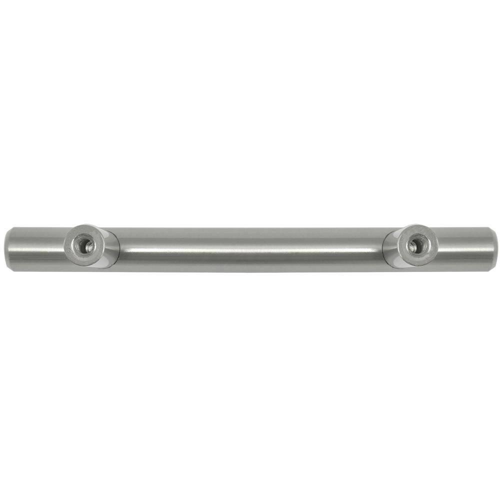 Melrose 6 in. Center-to-Center Satin Nickel Bar Pull Cabinet Pull (10-Pack)