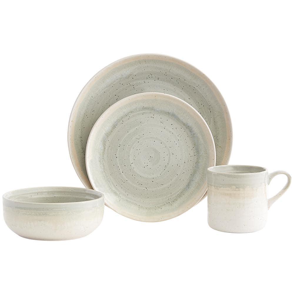Baum 16 Piece Stoneware Dinnerware Set - Service for 4