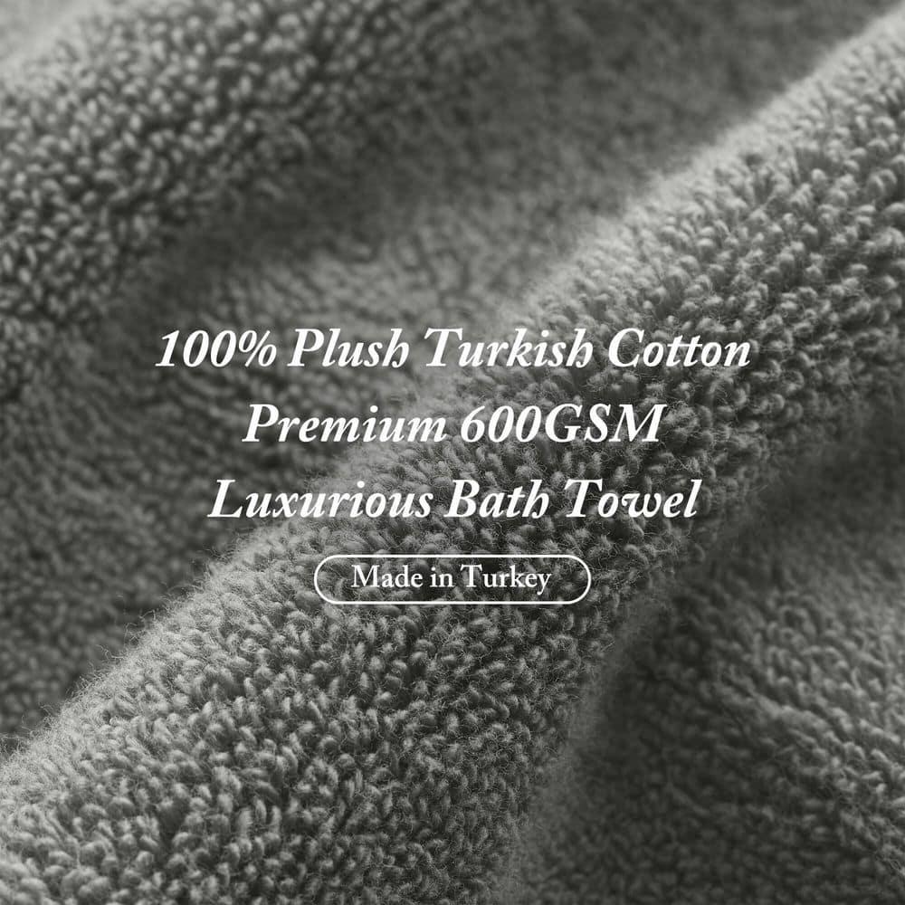 Turkish 100% Cotton Oversized Towel Set