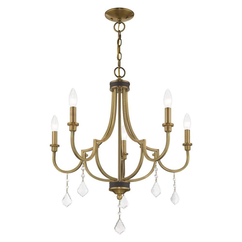 Dedric 5 - Light Dimmable Classic / Traditional Chandelier