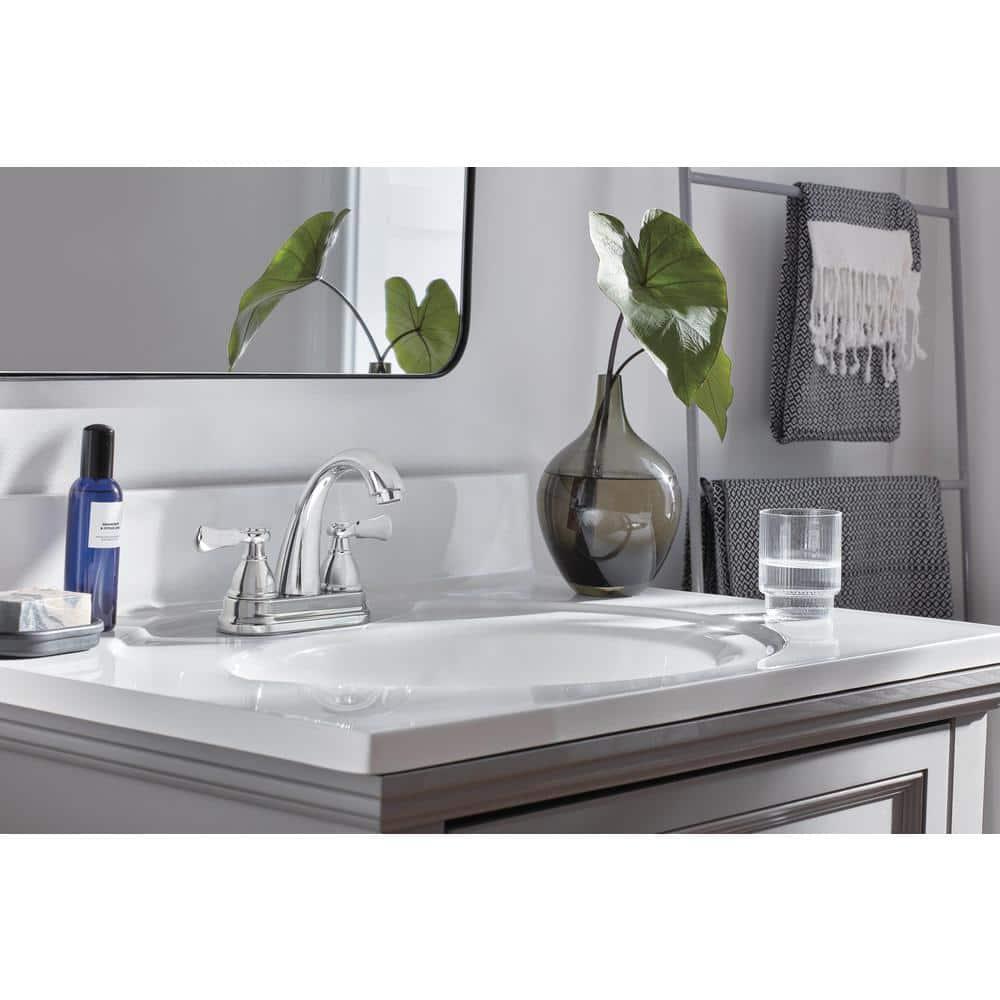 Elmhurst Centerset 2-handle Bathroom Faucet with Drain Assembly