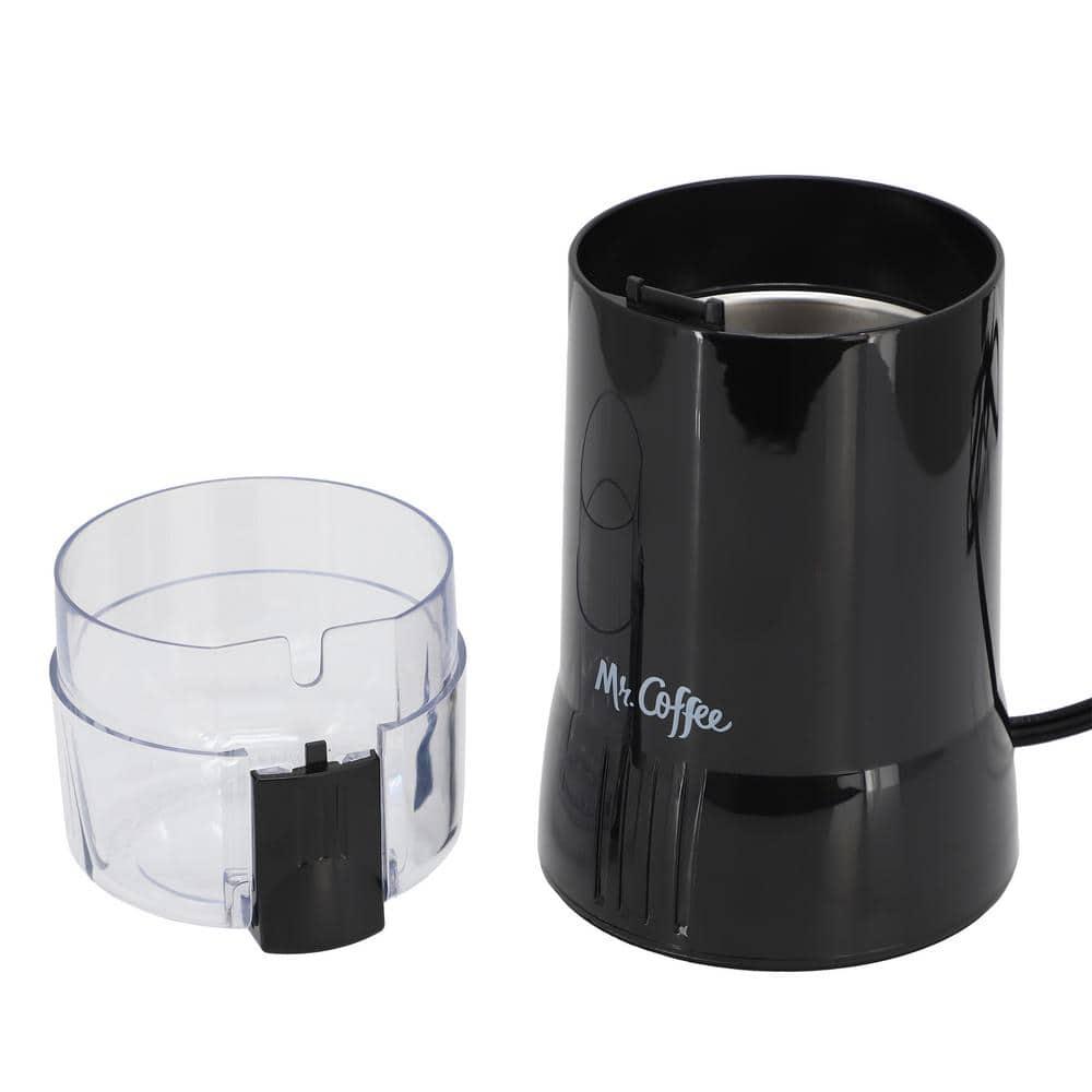 Mr. Coffee Mr. Coffee 4-12 Cup Electric Coffee Grinder with Safety Switch in Black