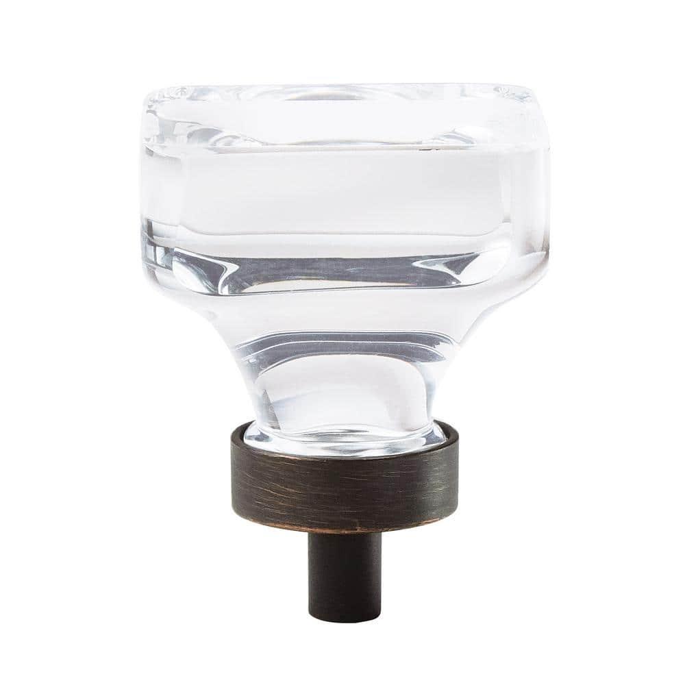 Glacio 1 3/8" Length Square Knob