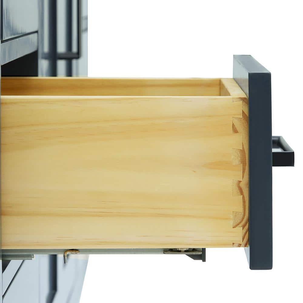 Ariel T048s-Bc Hepburn 48" Single Free Standing Vanity Cabinet Only - Blue