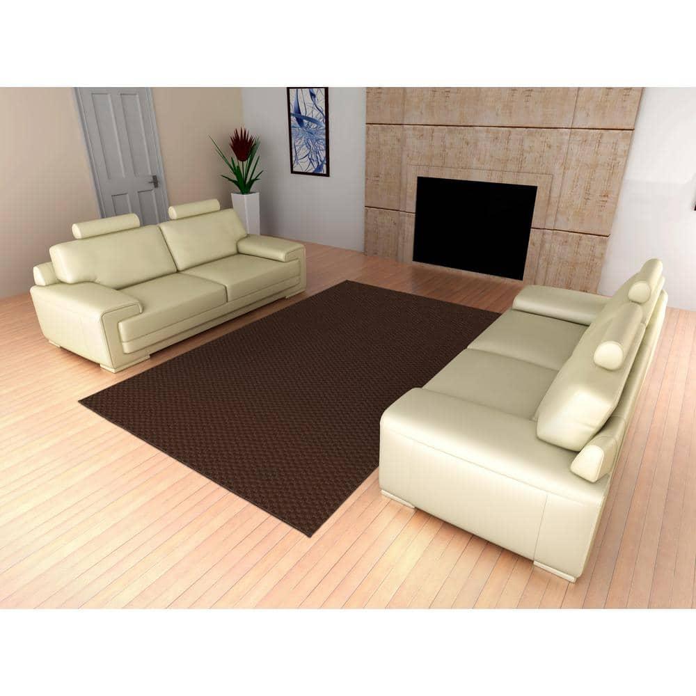 Garland Rug Medallion Mocha Indoor Area Rug, 9' x 12'