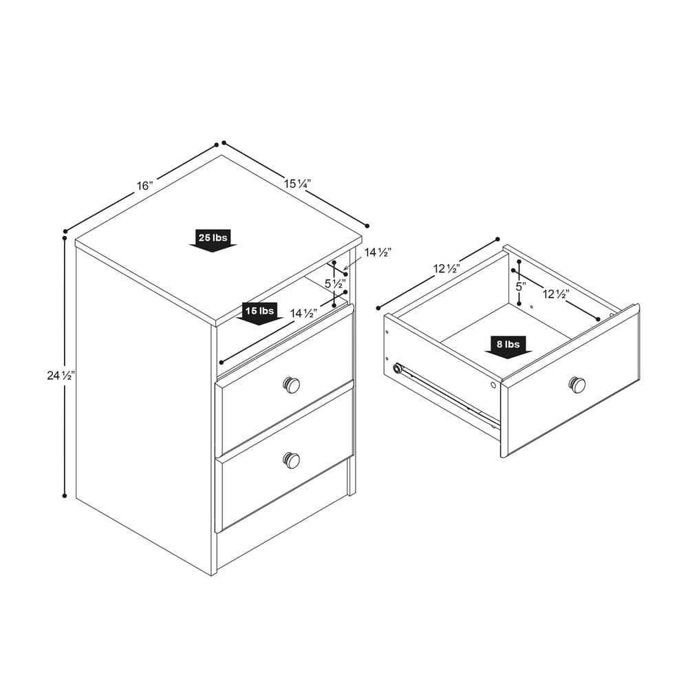 Mcclarrie 16'' W Nightstand