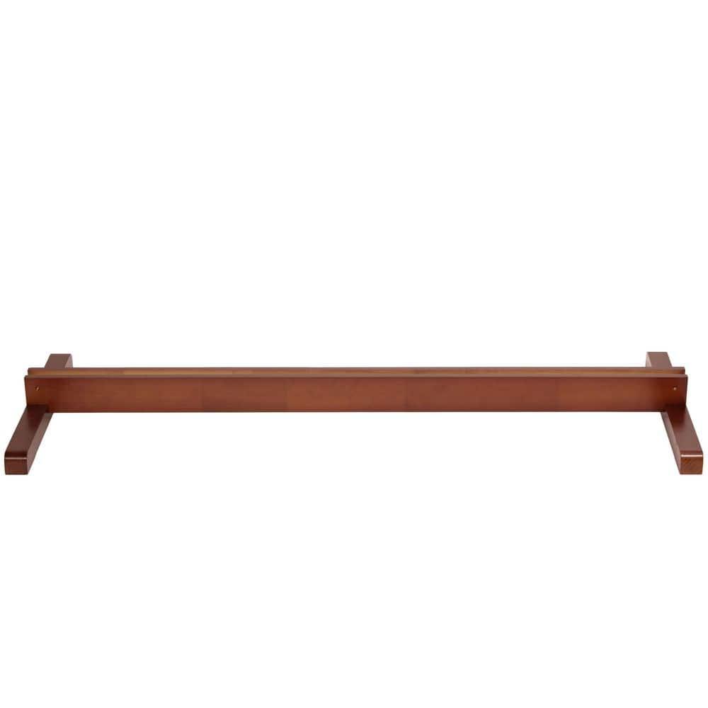 Room Divider Stand Walnut 3 Panel