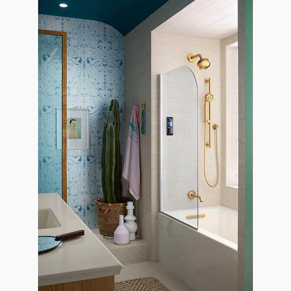 Underscore 60" x 30" Rectangular Alcove Soaking Bathtub with Integral Apron