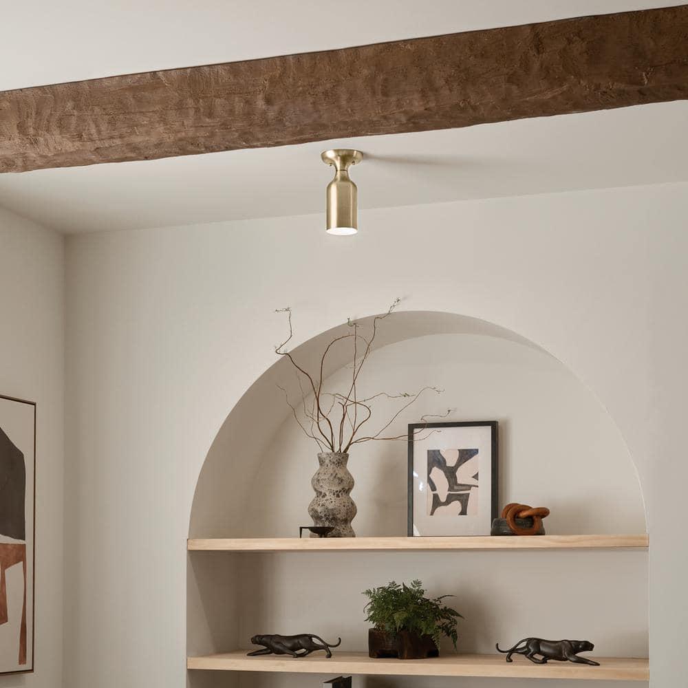 Kichler Lighting Sisu 1 - Light Semi-Flush Mount in  Champagne Bronze