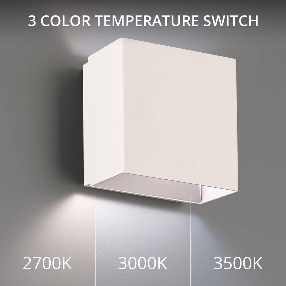 Aluminum LED Flush Mounted Sconce