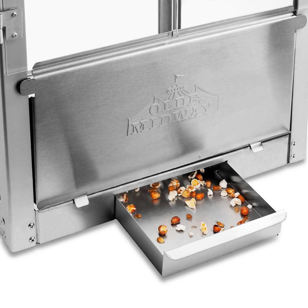 Olde Midway Olde Midway Tabletop Popcorn Machine, Popcorn Machine Stand / Cart