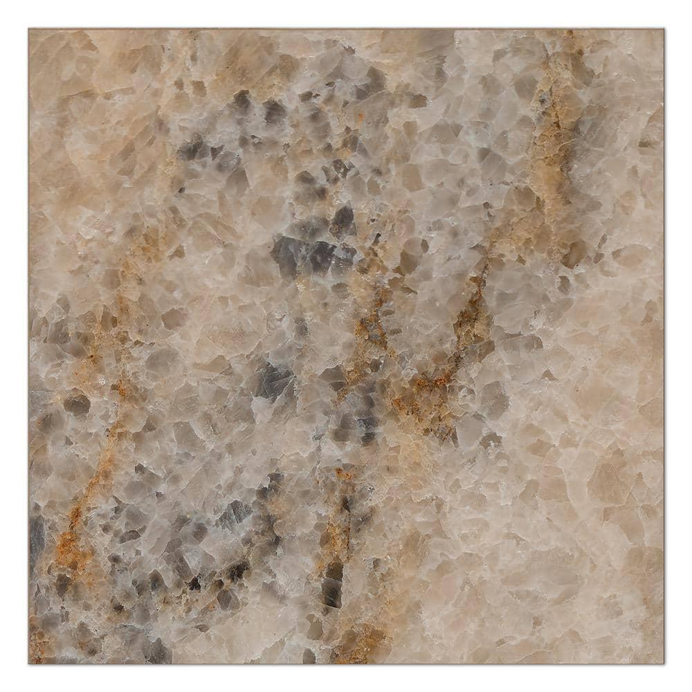 Supreme Tile Senzia Square 7.87 in. x 7.87 in. Matte Porcelain Marble look Floor and Wall Tile