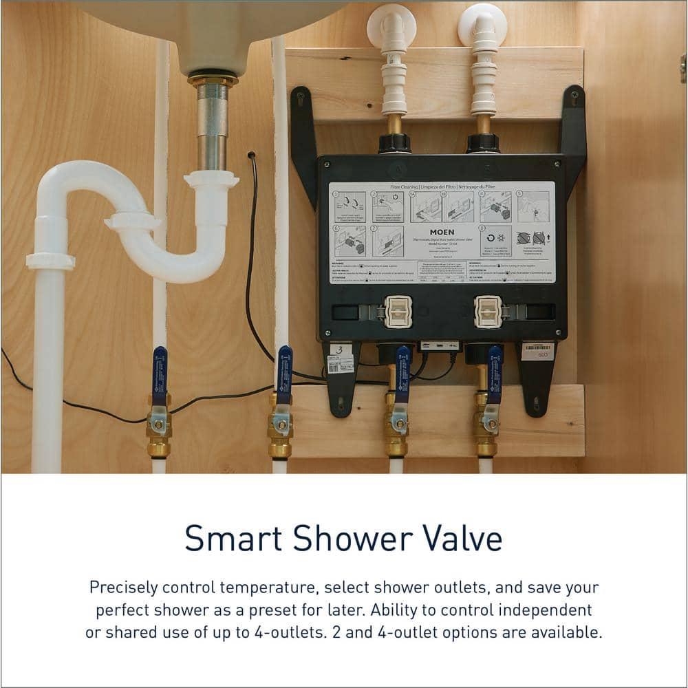 Smart Shower 4-Outlet Digital Thermostatic Shower Valve