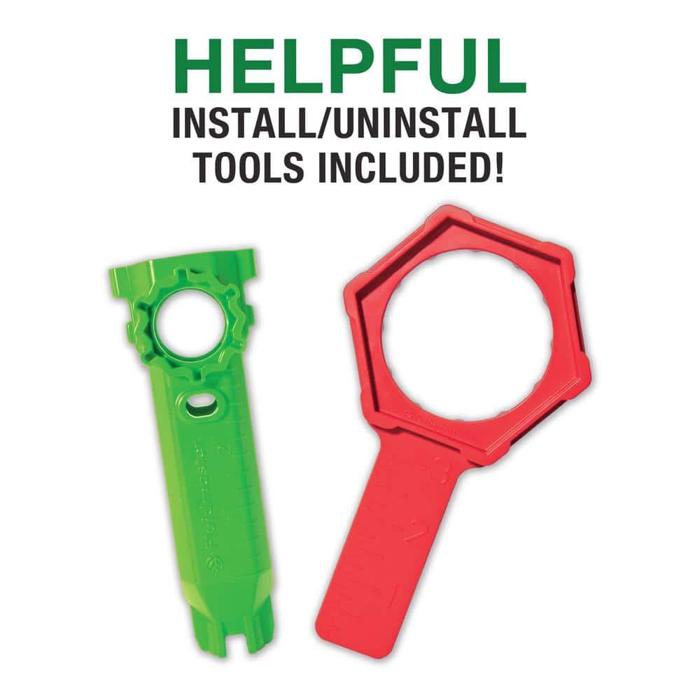 Fluidmaster K-400H-021 Universal 2" Everything Toilet Repair Kit with Installation Tools, New, 1-Pack, Weight 1.97 lbs.