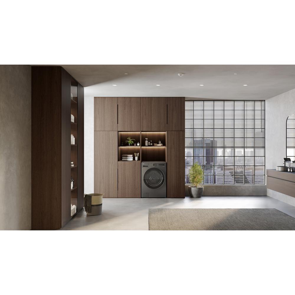 LG LG Ventless Washer/Dryer Combo WashCombo, All-in-One Mega Capacity with Inverter HeatPump, Technology and Direct Drive Motor, 5.0 cu. ft. WM6998HBA